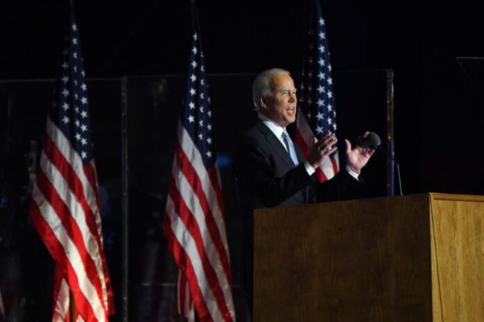 El presidente electo de EE.UU., Joe Biden. EFE/EPA/Robert Deutsch/Archivo