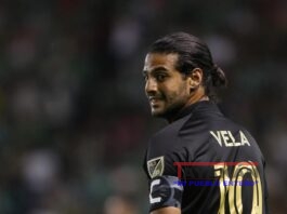 En la imagen Carlos Vela de Los Ángeles FC. EFE/ Gustavo Becerra/Archivo