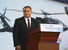 El exsecretario mexicano de Seguridad Genaro García Luna. EFE/Mario Guzmán/Archivo