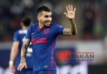 Correa: “Tuvieron mucha posesión pero no nos hicieron daño” El delantero argentino Ángel Correa, autor del primer gol del Atlético de Madrid en la victoria contra el Sevilla (2-0), destacó que el rival, pese a que tuvo "mucha posesión", del 66,1% según las estadísticas de LaLiga, no les hizo "daño", por lo que obtuvieron la victoria.EFE/EPA/Maxim Shemetov/Archivo