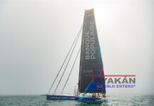 Clarise Crémer, nuevo récord mundial femenino de vuelta al mundo con vela monocasco.