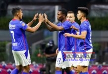 Cruz Azul encabeza el torneo de fútbol en México, dos puntos por delante del América de Solari