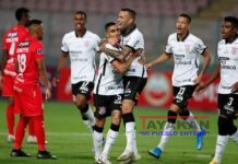 El Corinthians golea en su primera visita a Perú después de 50 años