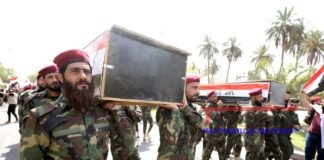 Calma tensa en Siria y funerales por los milicianos en Irak tras el ataque de EE.UU.