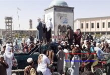 Talibanes tomando control en Afganistán