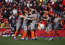 Gol de Gabriel Paulista pone en victoria a El Valencia ante El Mallorca