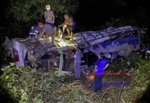 Diez muertos al caer un autobús por un precipicio en el sur de Brasil