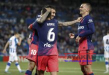 1-2. El Atlético completa el podio de la liga tras una gran segunda parte