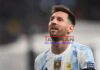Messi, mejor jugador de la Finalissima