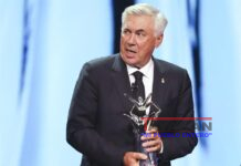 Ancelotti, elegido ‘Entrenador del año de la UEFA’