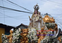 Magna procesión de virgen de Merced recorrió más de 37 cuadras en estos 110 años de patronazgo