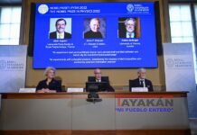 Tres científicos unidos y premiados por su contribución a la física cuántica