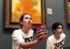 Dos activistas lanzan sopa contra los Girasoles de Van Gogh en Londres
