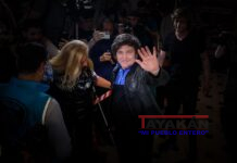 Milei recibió un baño de masas al ir a votar