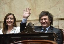 Acto de asunción de Javier Milei como presidente