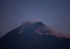 El incendio del volcán de Agua en Guatemala.