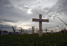 Derrumbe en una mina venezolana.