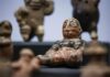 Costa Rica repatria desde Estados Unidos 395 piezas de arte precolombinas
