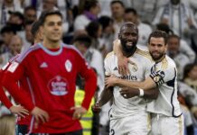 Real Madrid apabulla al Celta
