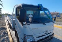 Calibre Mina El Limón donó una nueva unidad de recolección de residuos