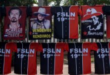 Sandinistas celebran 45/19 Aniversario