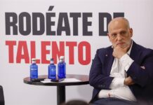 Tebas: “Vinícius merece el Balón de Oro porque es un jugador diferente”.