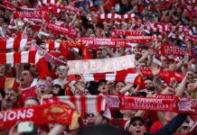 La celebración del Liverpool provocó un terremoto en la ciudad.