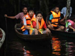 Niños de la selva peruana luchan por el medioambiente