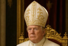 El Papa Donald Trump! Imagen hecha con inteligencia artificial (IA) tomada de la cuenta oficial de la red social Truth Social @realDonaldTrump que muestra al presidente de Estados Unidos, Donald Trump, vestido de papa. EFE/ @realDonaldTrump