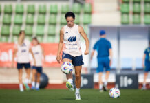 Aitana se recupera La centrocampista de la selección española de fútbol femenino Aitana Bonmatí en un entrenamiento de la selección española de fútbol femenino en la Ciudad del Fútbol, en Las Rozas, Madrid. EFE/ David Aliaga/RFEF SOLO USO EDITORIAL/SOLO DISPONIBLE PARA ILUSTRAR LA NOTICIA QUE ACOMPAÑA (CRÉDITO OBLIGATORIO)