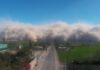 Gran tormenta de arena cubre Perú