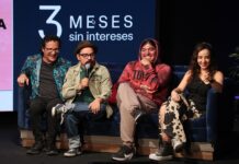 “Que chiste!” El humorista mexicano Coco Celis (ci) y la colombiana Silvia de Frente (d), participantes en el festival de comedia Que chiste!, participan durante una rueda de prensa este lunes, en Ciudad de México (México). EFE/ Mario Guzmán