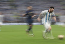 Messi contra Venezuela Soccer player