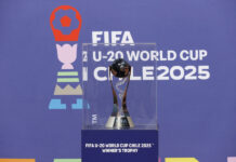 El trofeo del Mundial sub-20 ya está en Chile