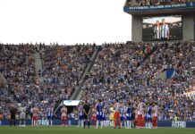 El Oporto y el Atlético de Madrid homenajean a Diogo Jota y André Silva