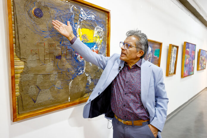 La palingenesia de Miguel Betancourt: el arte de renacer entre colores, texturas y memoria