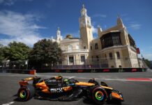 Norris, por delante de Verstappen y Piastri