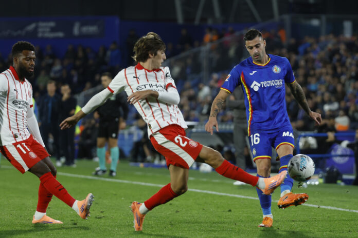 2-1. El Getafe hurga en la herida del Girona