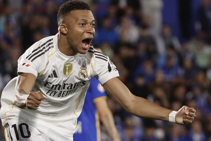 0-1. Mbappé desatasca al Real Madrid con el Getafe con diez