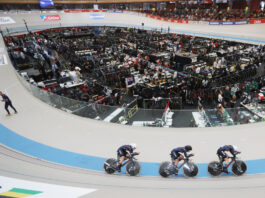 Italia lidera clasificación de persecución por equipos femenino en el Mundial en Chile