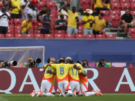 1-0. Colombia vuelve a quedarse con el tercer puesto 22 años después