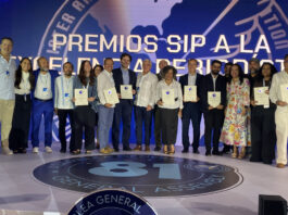 SIP entrega los Premios a la Excelencia Periodística 2025 a trabajos de América y España