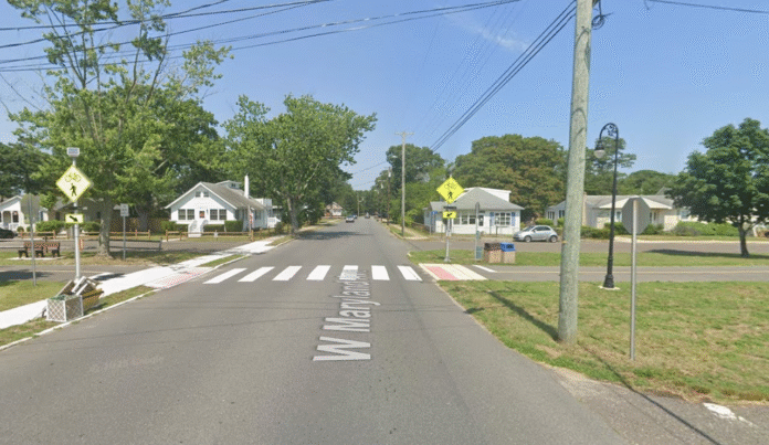 image La intersección en Somers Point donde un adolescente murió mientras montaba una e-bike. Captura de pantalla de Google Maps