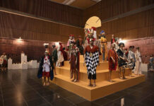 Arqueomoda peruana de Adrián Ilave Inka