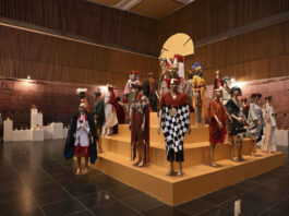 Arqueomoda peruana de Adrián Ilave Inka