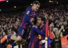 3-1. El Barça defiende el liderato en la primera gran noche