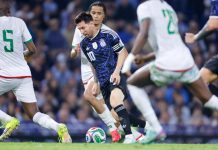 Argentina vence a Mauritania 2-1 Lionel Messi, de Argentina, controla el balón en un partido amistoso ante Mauritania en el estadio La Bombonera, en Buenos Aires. EFE/Juan Ignacio Roncoroni