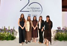 L’Oréal y Unesco cumplen 20 años y premian a cinco jóvenes investigadoras