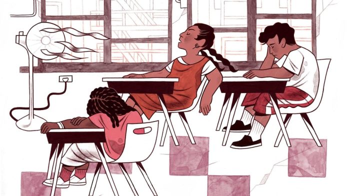 image Los edificios escolares en el East Ward de Newark tienen, en promedio, un siglo de antigüedad y la infraestructura necesita reparaciones. Pero la falta de terrenos, el financiamiento estatal y las preocupaciones ambientales tienen soluciones complicadas. (Michelle Perez para Chalkbeat)