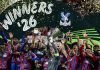 Mateta hace claudicar a Rayo Los jugadores del Crystal Palace levantan el trofeo tras la final de la Liga Conferencia que han jugado Crystal Palace y Rayo Vallecano, en Leipzig, Alemania. EFE/EPA/FILIP SINGER